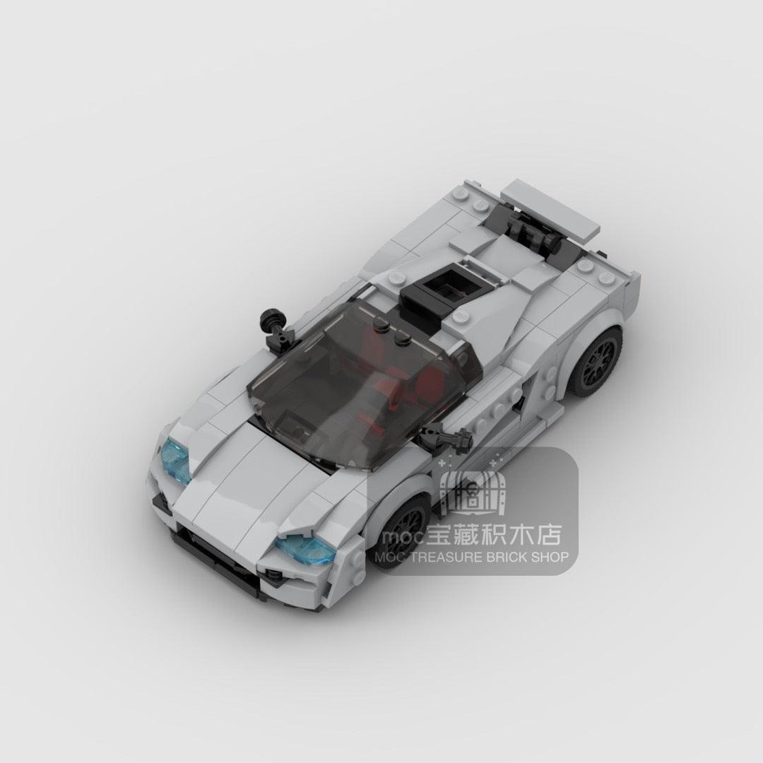 Koenigsegg CC850 Racer Sports Car Garage Toys - Puritific