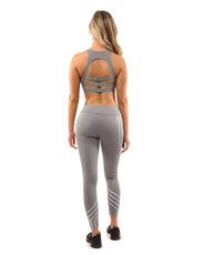 Laguna Set - Leggings & Sports Bra - Grey - Puritific