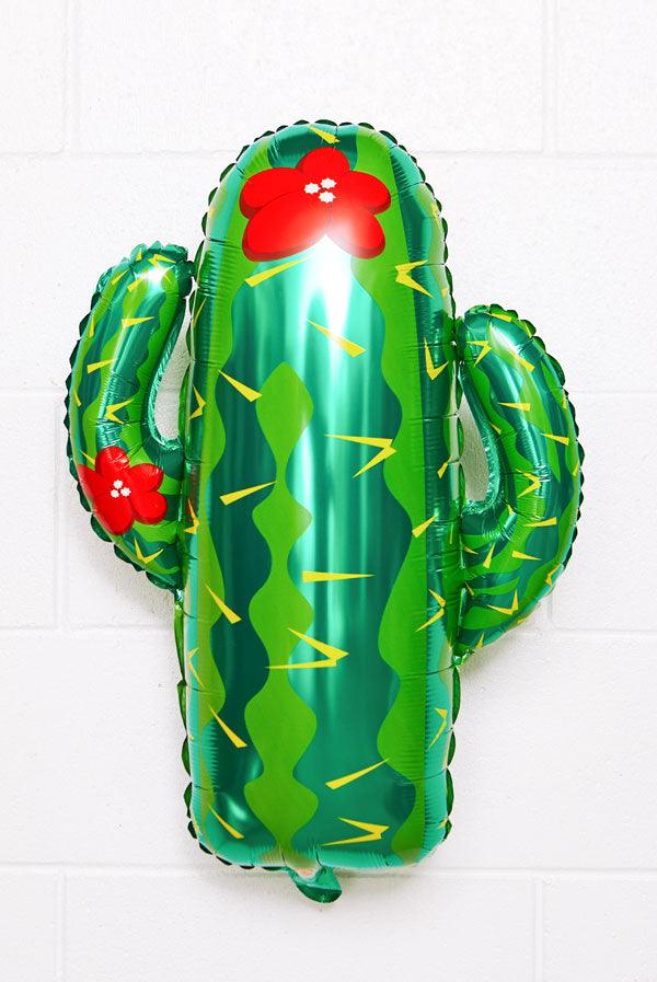 Large Cactus Party Balloon - Puritific