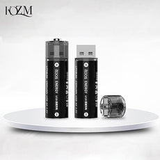 Large Capacity 1.5V AA 1500mAh USB Rechargeable AA Batteries - Puritific