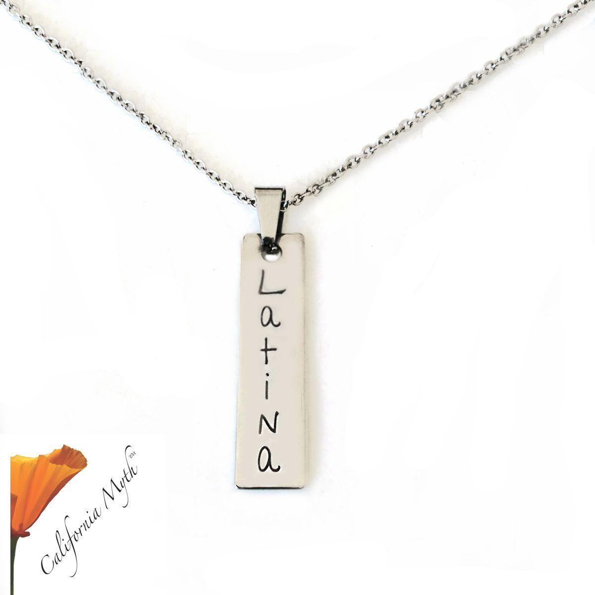 Latina Pendant Necklace - Puritific