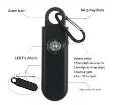 LED Light Keychain with Alarm - Puritific