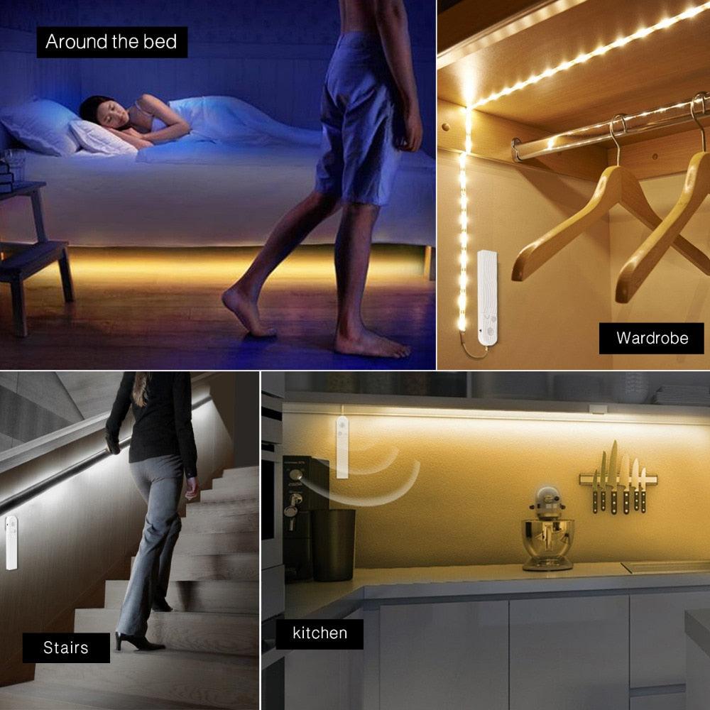 LED Motion Sensor Strip Lights - Puritific