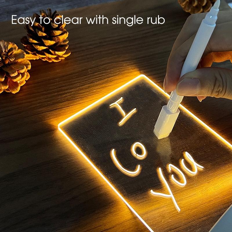 LED Note Board Acrylic Light - Puritific