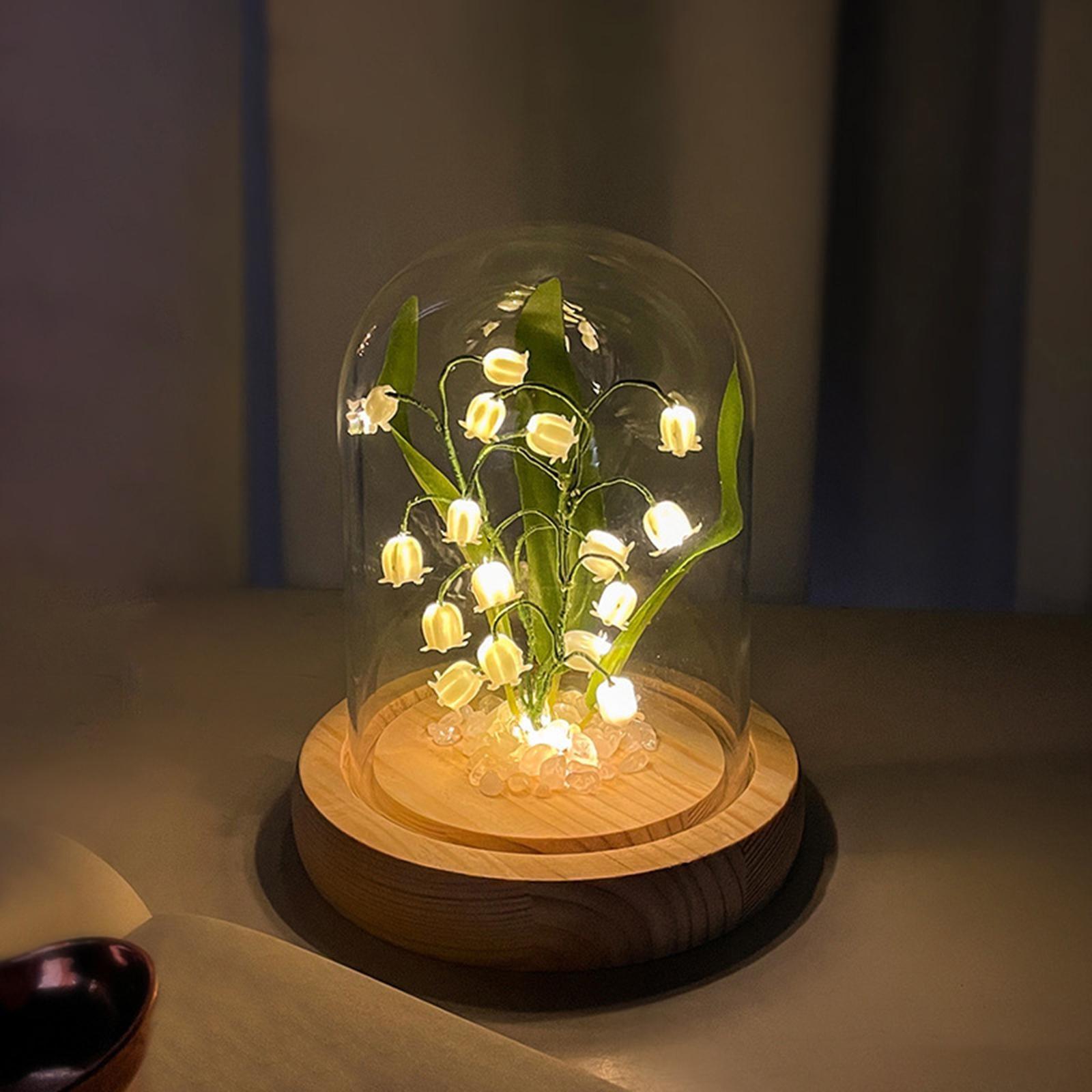 Lily of The Valley Flowers Night Light - Puritific