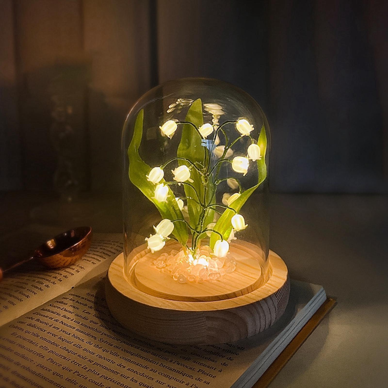 Lily of The Valley Flowers Night Light - Puritific