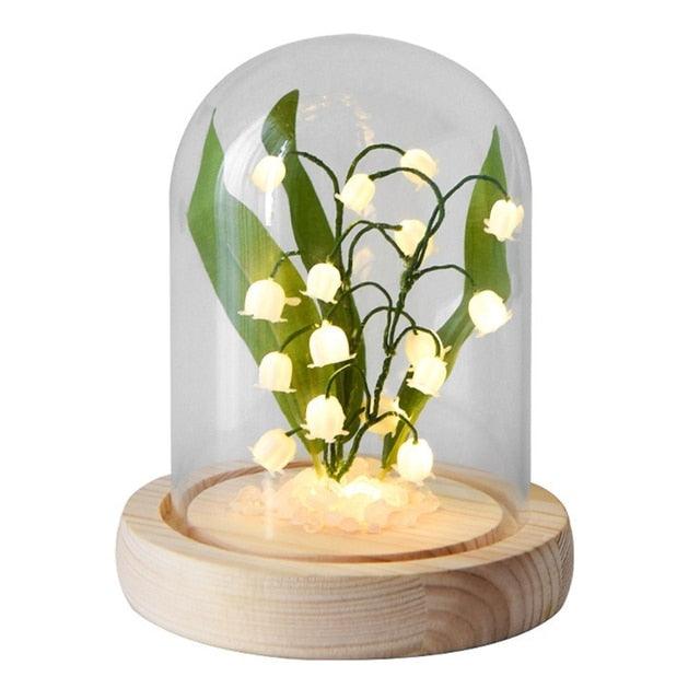 Lily of The Valley Flowers Night Light - Puritific