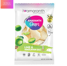 Lime & Himalayan Salt Chips (12-pack/3.5oz each) - Puritific