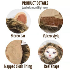 Lion Mane Cat Costume - Puritific