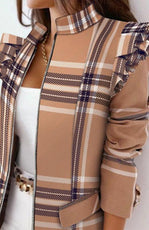 Long Sleeve Printed Coat - Puritific