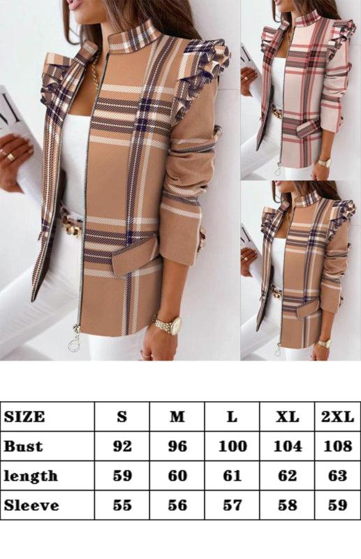 Long Sleeve Printed Coat - Puritific