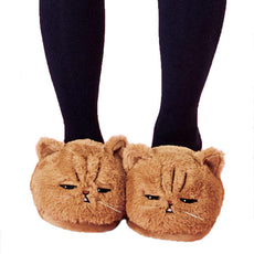 Lovely Plush Kitten Soft Slippers - Puritific