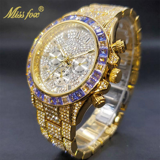 Luxury Gold Waterproof Stainless Steel Watch - Puritific