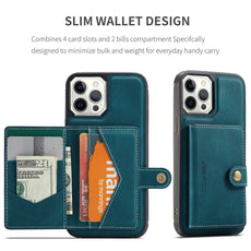 Luxury Magnetic Safe Leather Case For iPhone - Puritific