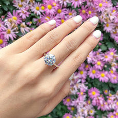 Luxury Moissanite Engagement Ring - Puritific