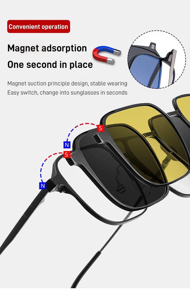 Magnetic Polarized Sunglasses - Puritific