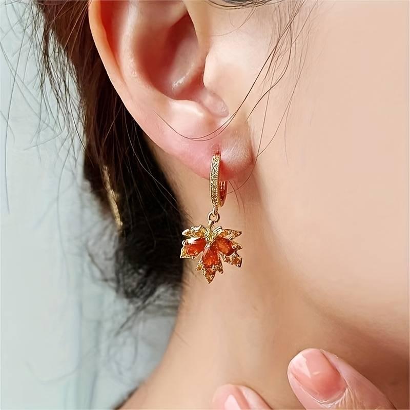 Maple Leaf Earrings - Puritific