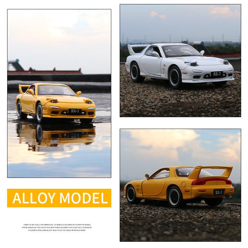 Mazda RX7 Alloy Sports Car Model - Puritific