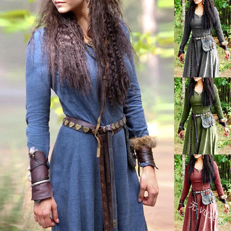 Medieval Long Sleeve Dress - Puritific