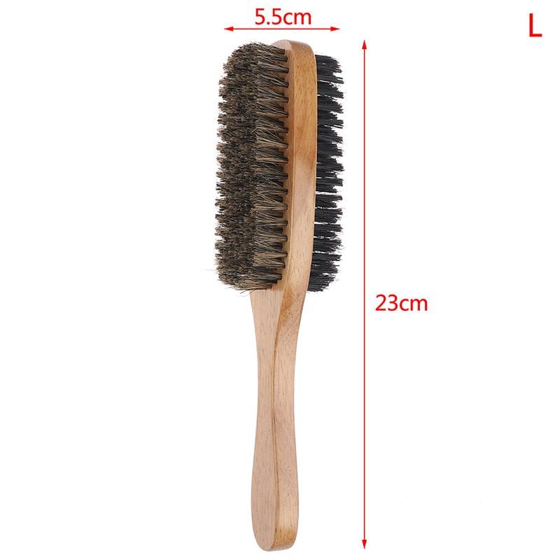 Men Boar Bristle Beard Brush - Puritific