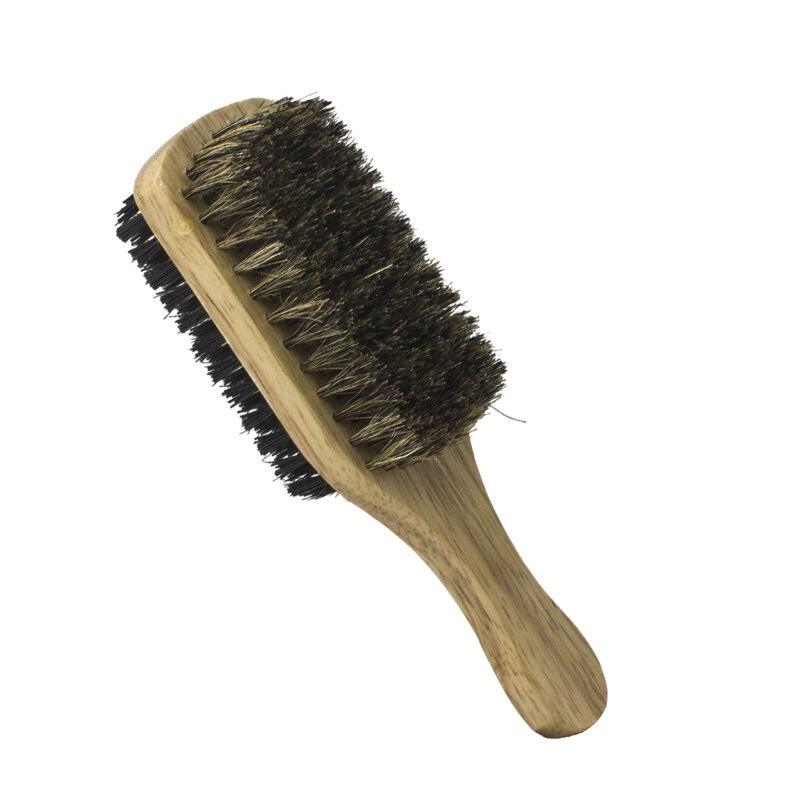 Men Boar Bristle Wooden Hair Brush - Puritific