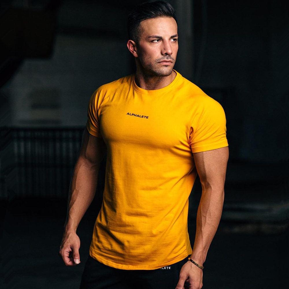 Men Fitted Gym T-Shirt - Puritific