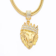 Men Lion Head Necklac - Puritific