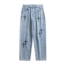 Men Straight Loose Wide-leg Pants - Puritific