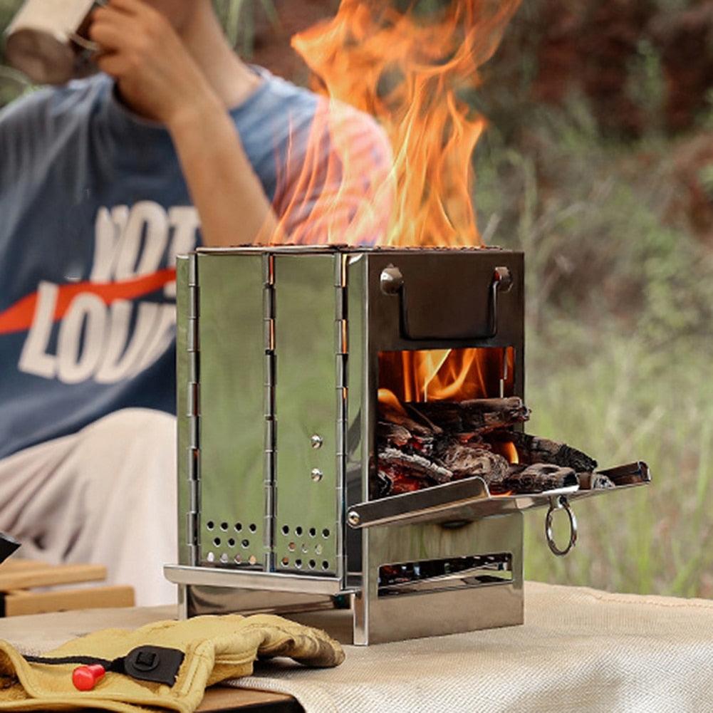 Mini Outdoor Portable Firewood Stove - Puritific