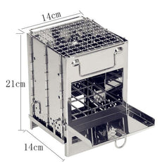 Mini Outdoor Portable Firewood Stove - Puritific