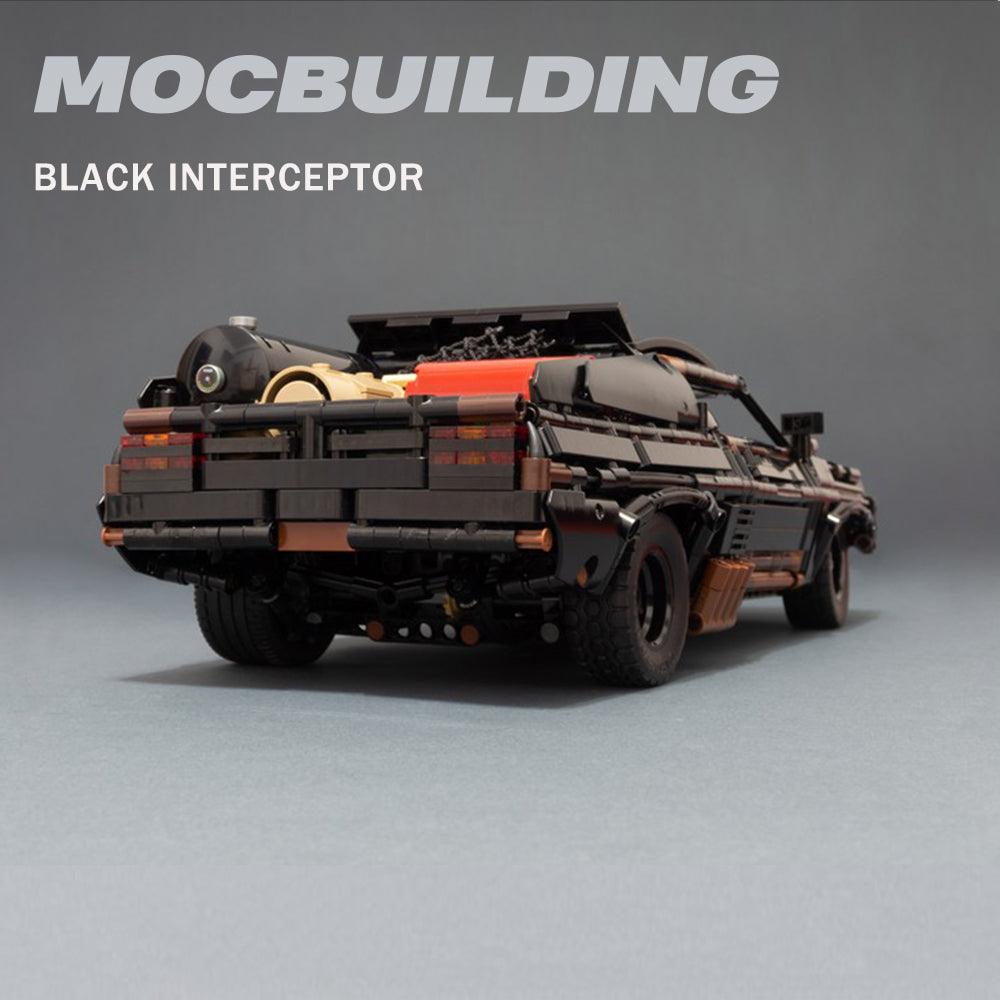 MOC-35846 Black Interceptor Car - Puritific