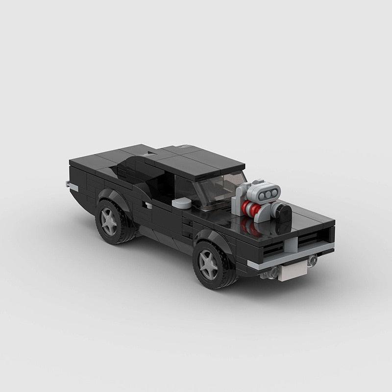 MOC Black Lego Model Cars - Puritific