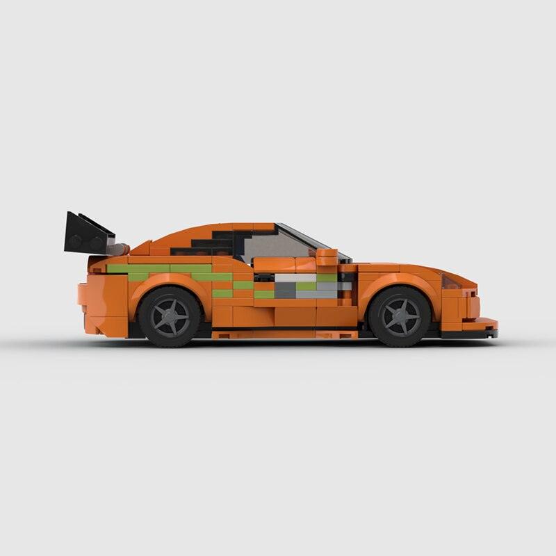 MOC Building Blocks Sports Car - Puritific