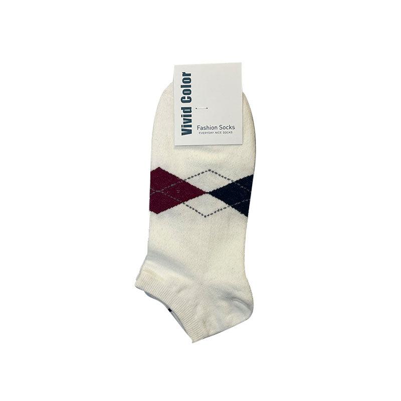 Modern Argyle Mens Socks-3