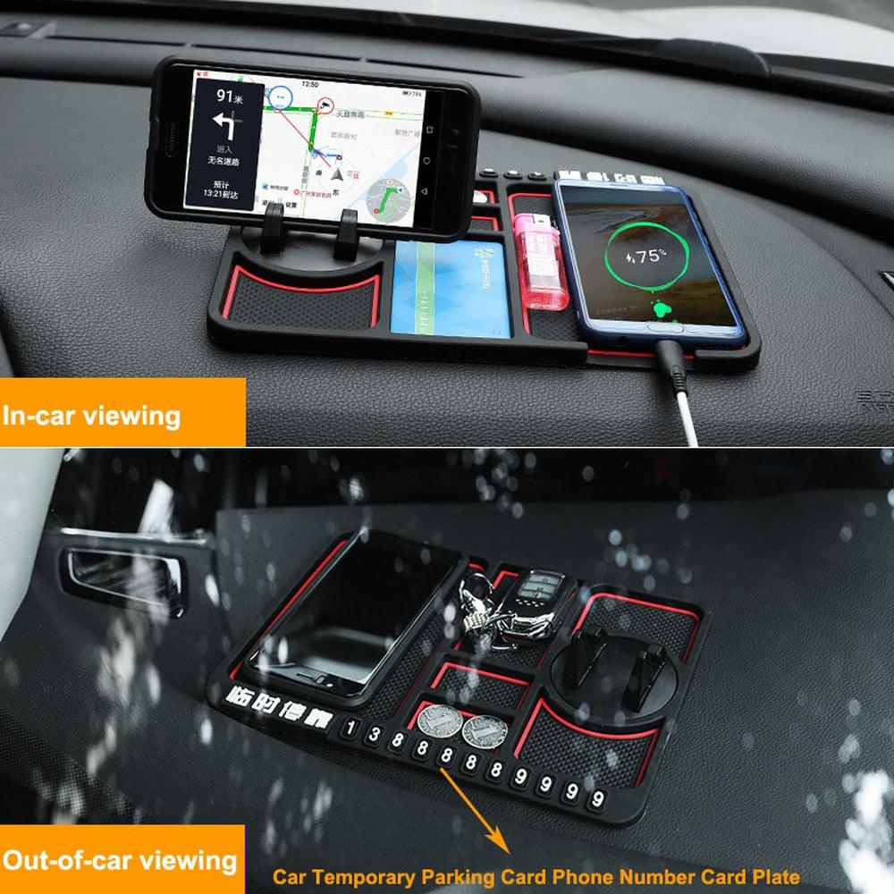 Multifunctional Car Anti-slip Phone Holder - Puritific