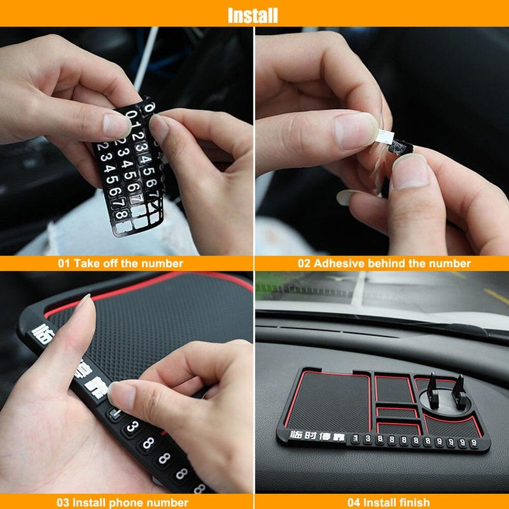 Multifunctional Car Anti-slip Phone Holder - Puritific