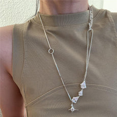 Multilayer Water Drop Crystal Necklace - Puritific