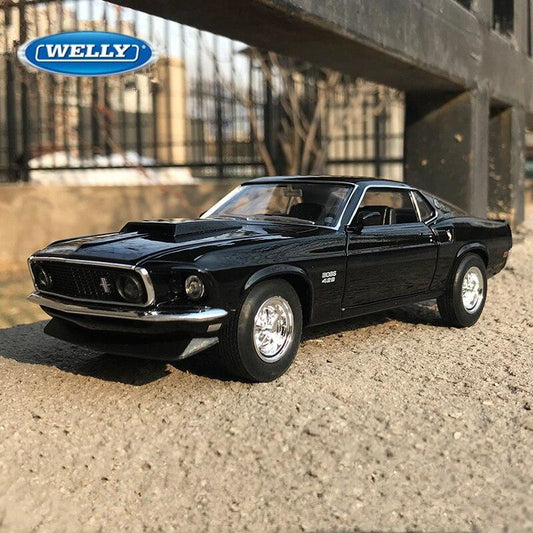 Mustang Boss 429 Alloy Sports Car Model - Puritific