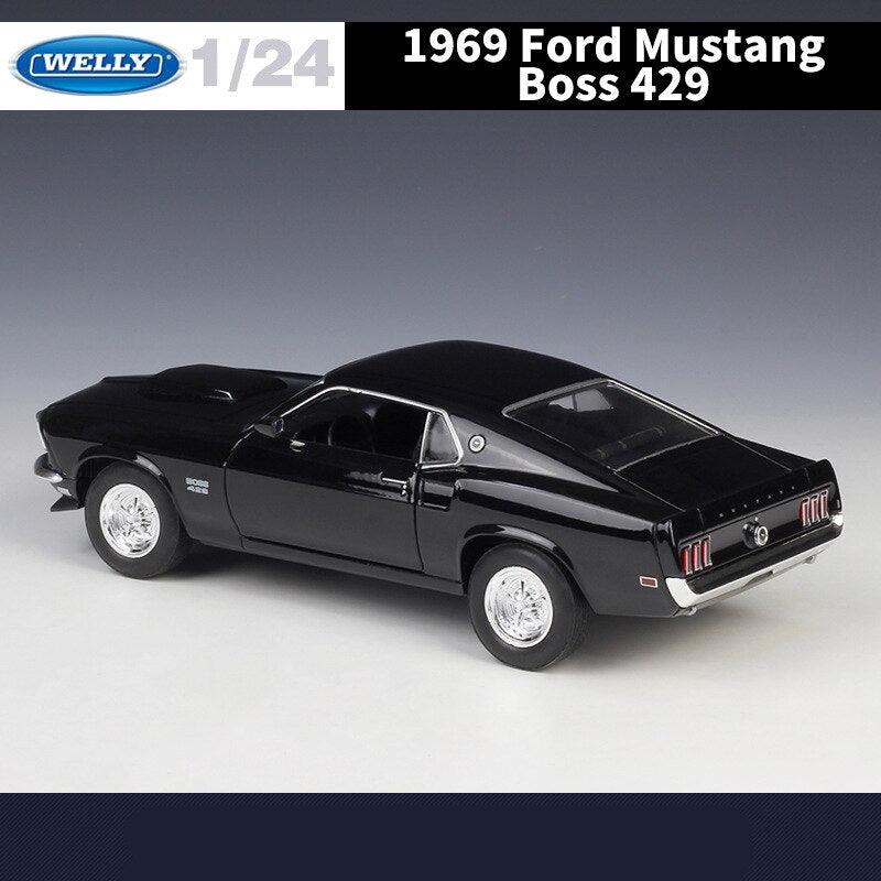 Mustang Boss 429 Alloy Sports Car Model - Puritific