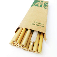 Natural organic bamboo straw - Puritific