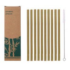 Natural organic bamboo straw - Puritific