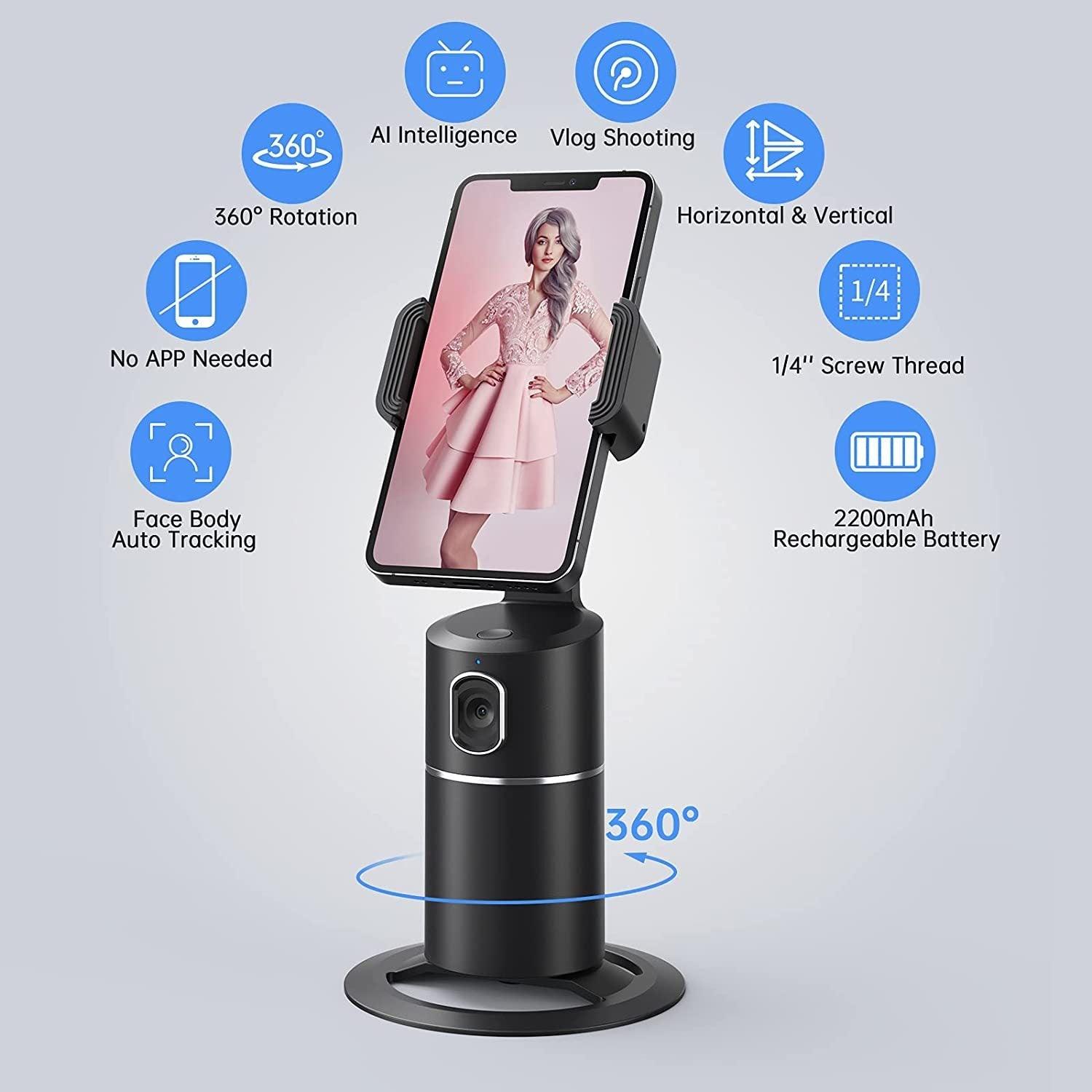 NEOHEXA™ AI Smart Selfie 360° Tracker - Puritific