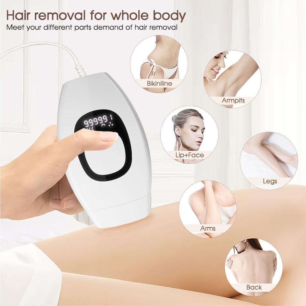 NEOHEXA™ IPL Laser Hair Removal Epilator Original - Puritific