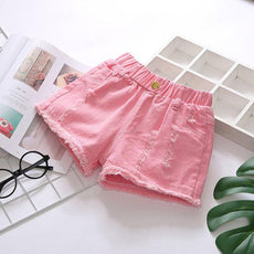 New Western Style Girls Denim Shorts - Puritific