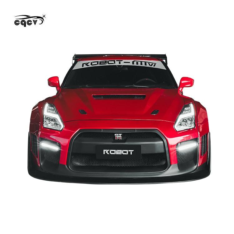 Nissan GT-R R35 Robot design wide body kit - Puritific