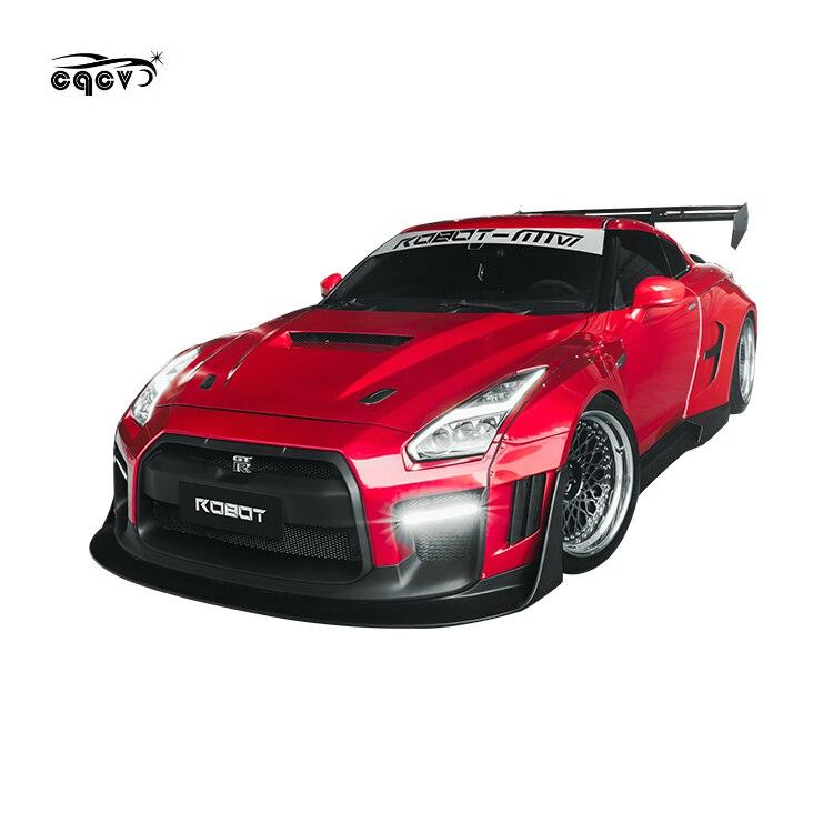 Nissan GT-R R35 Robot design wide body kit - Puritific