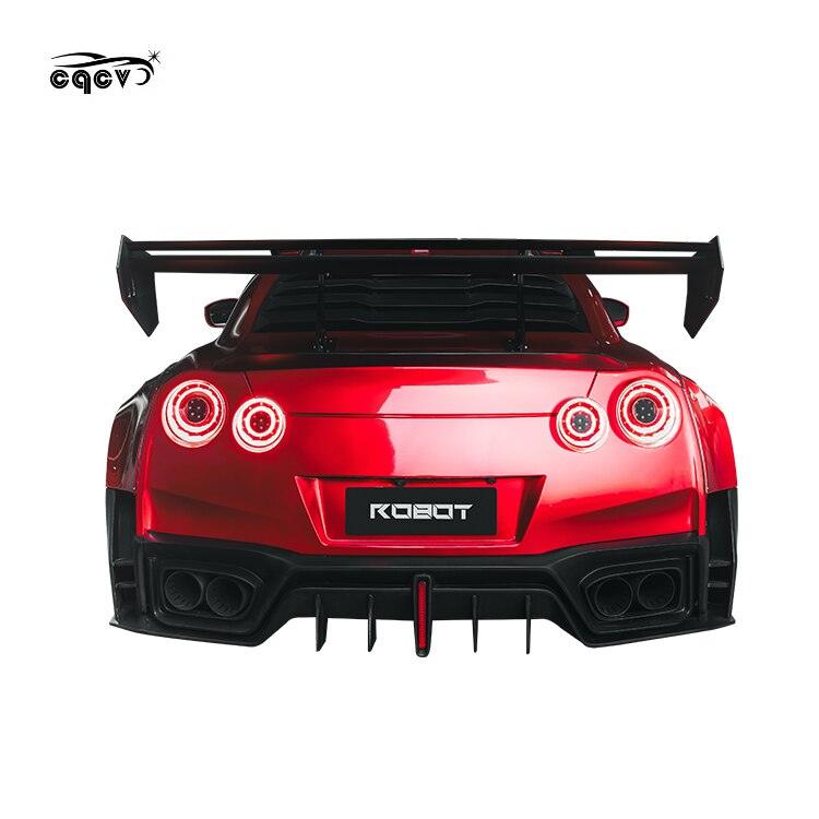 Nissan GT-R R35 Robot design wide body kit - Puritific