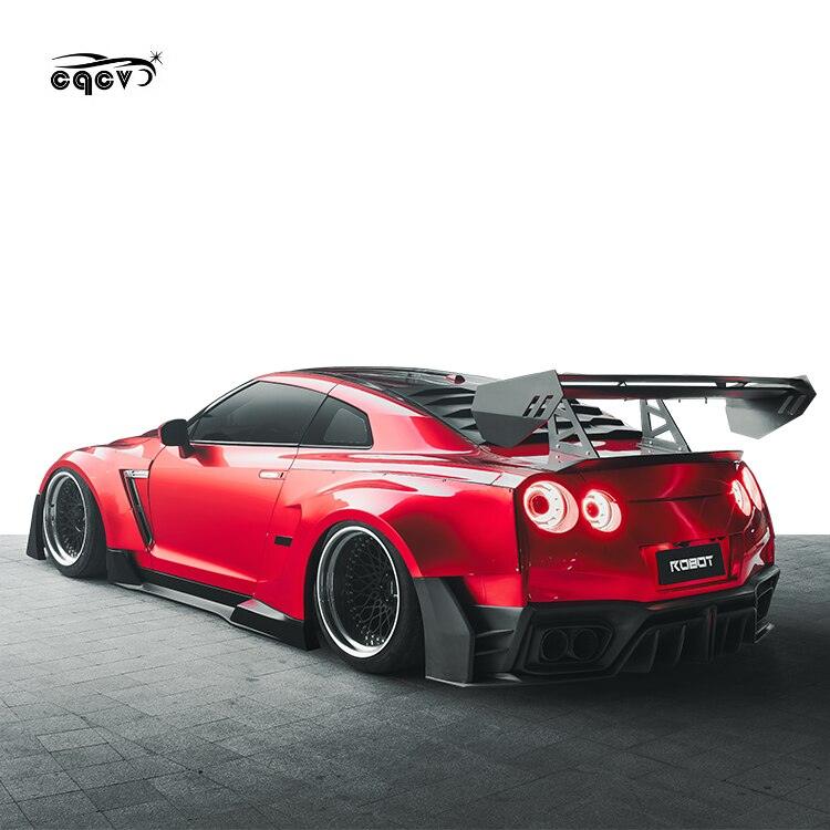 Nissan GT-R R35 Robot design wide body kit - Puritific