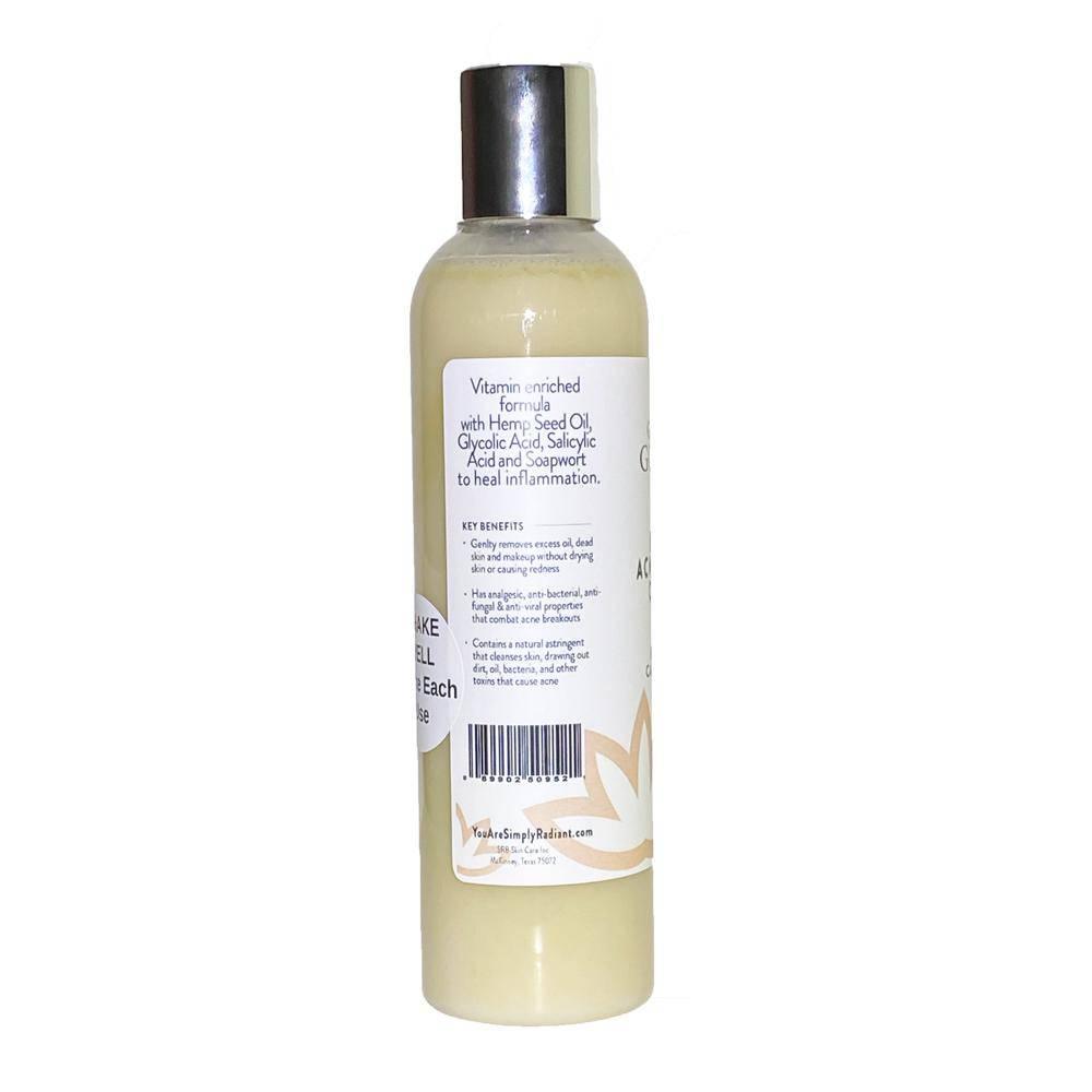 Organic Acne Control Cleanser with Hemp Seed Oil - Puritific