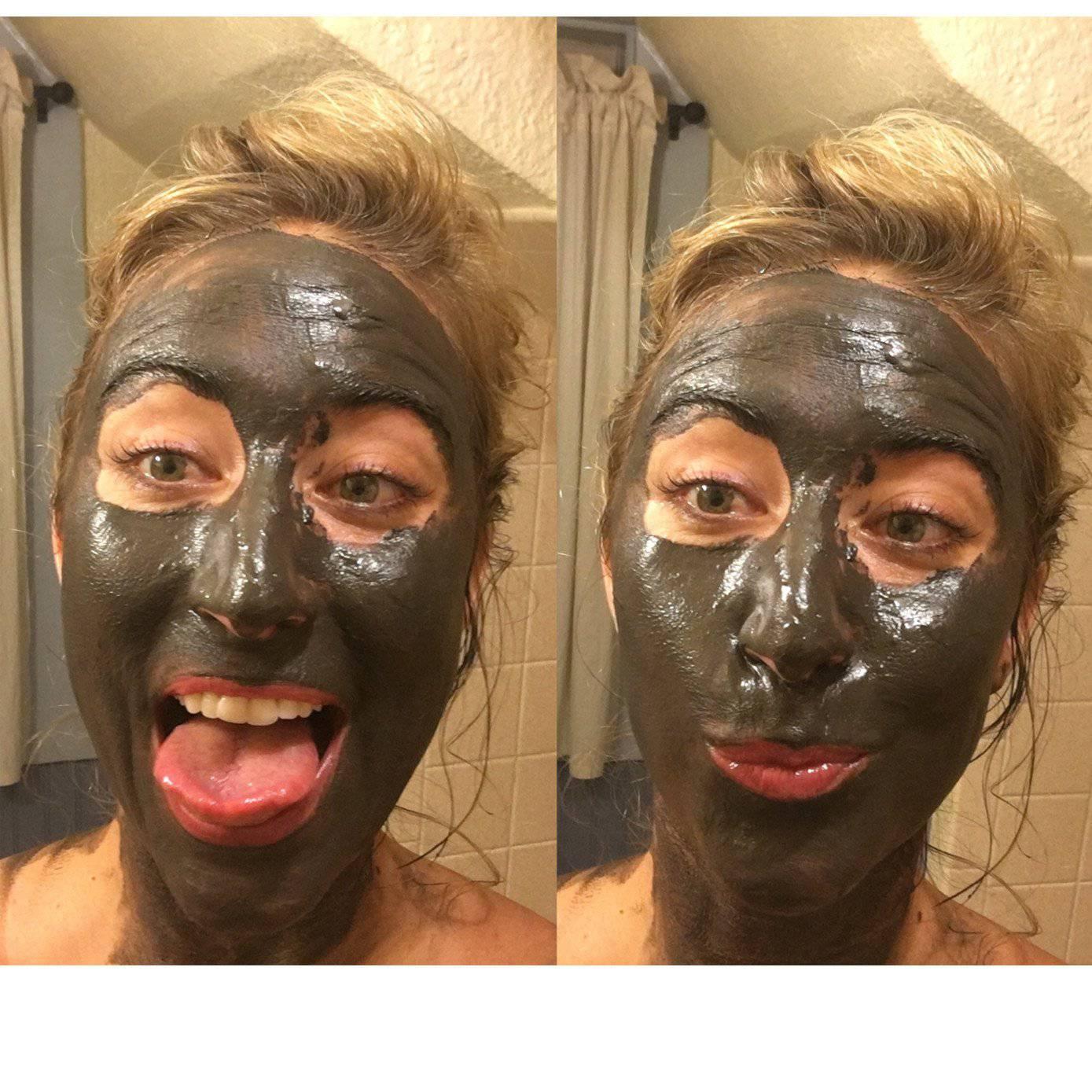 Organic Dead Sea Mud Mask With Aztec Clay - Exfoliate & Rejuvenate - Puritific